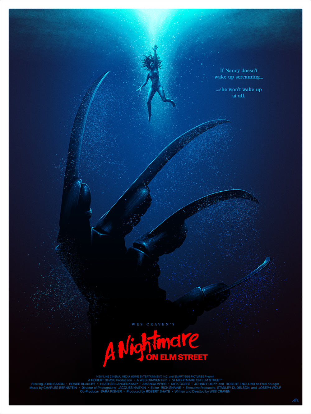 "You Could Drown, You Know" Large Blue Variant by Adam Rabalais