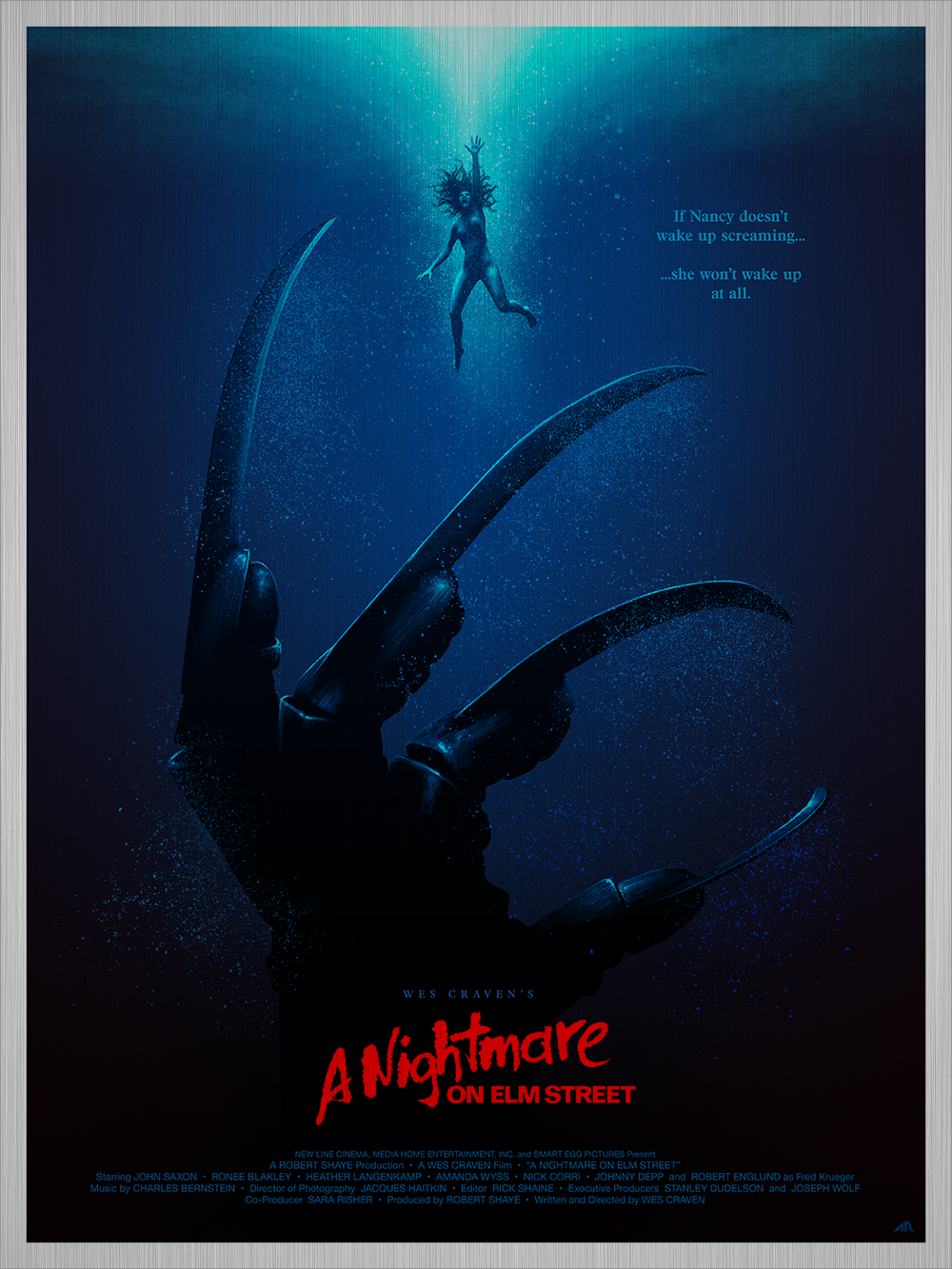 "You Could Drown, You Know" Large Blue Variant by Adam Rabalais
