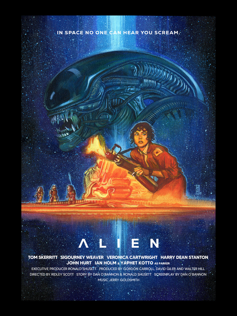 "Not Alone. Not Human. Not Safe." by Alberto Russo