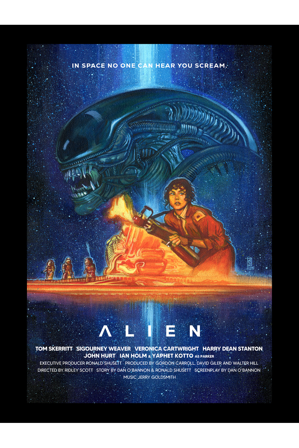 "Not Alone. Not Human. Not Safe." by Alberto Russo