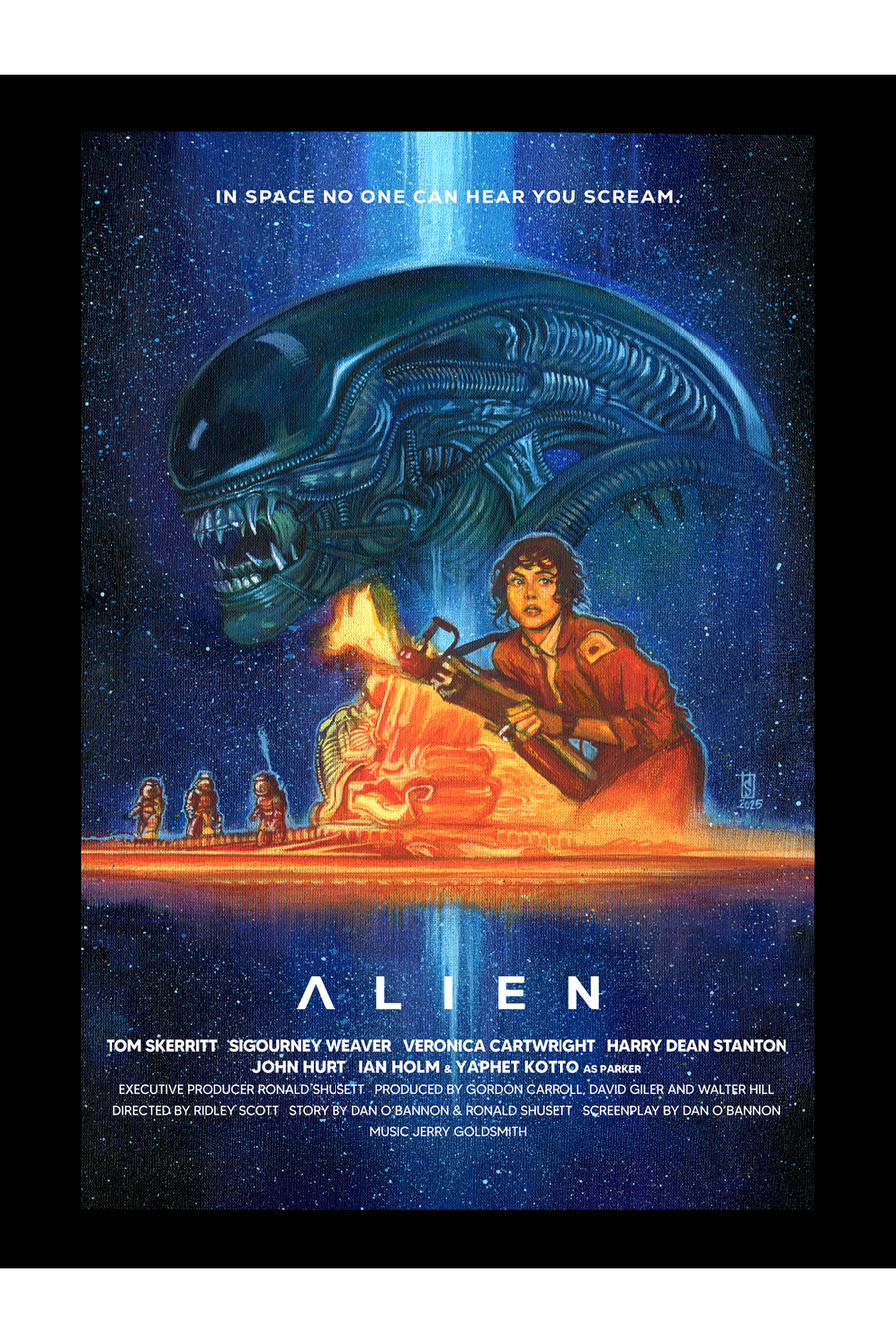 "Not Alone. Not Human. Not Safe." by Alberto Russo