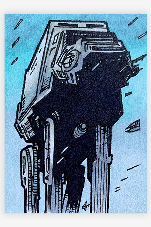 "Big Walking Killer." by Alex Zhludov