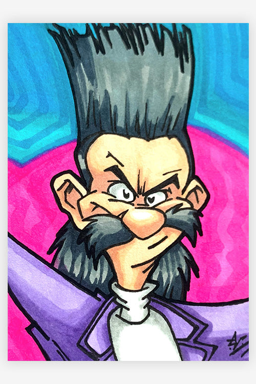 "Charismatic Villain." by Alex Zhludov