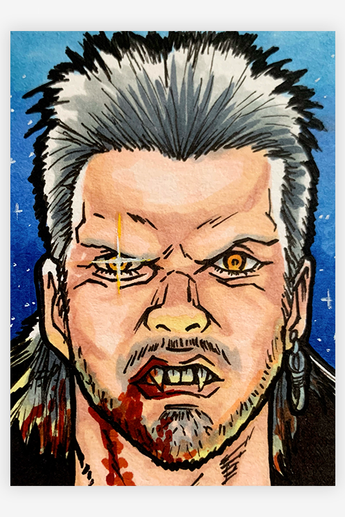 "Dangerous Biker." by Alex Zhludov