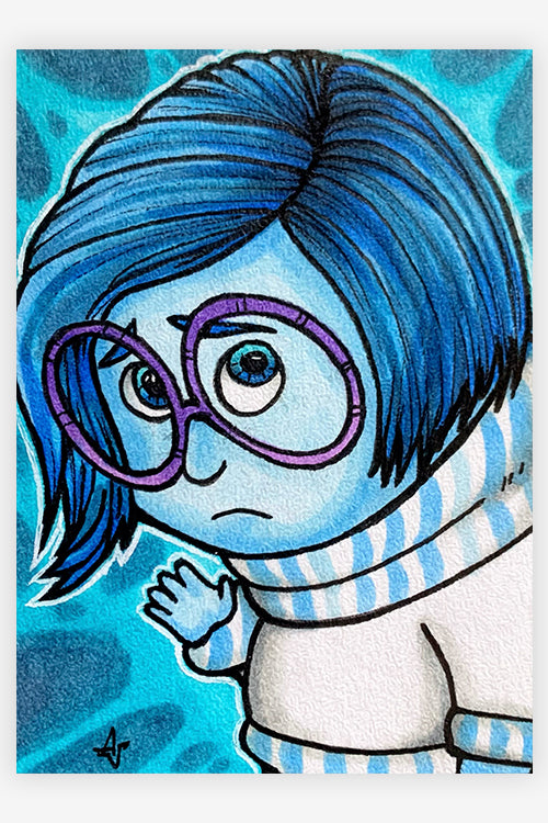 "I’m so sad…and you?" by Alex Zhludov