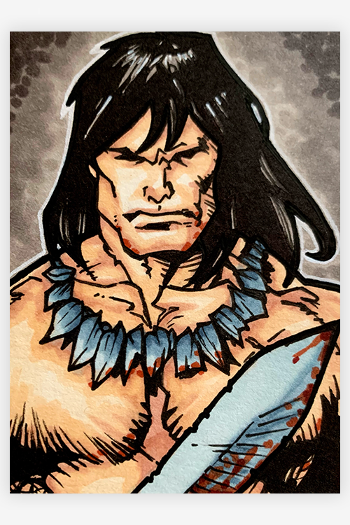 "Invincible warrior." by Alex Zhludov