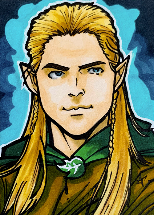 "The Immortal Archer" by Alex Zhludov