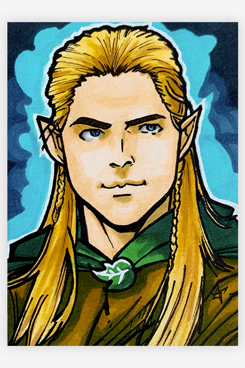 "The Immortal Archer" by Alex Zhludov