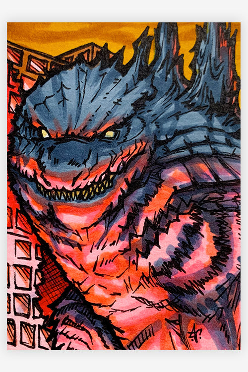 "The Monster in the City." by Alex Zhludov