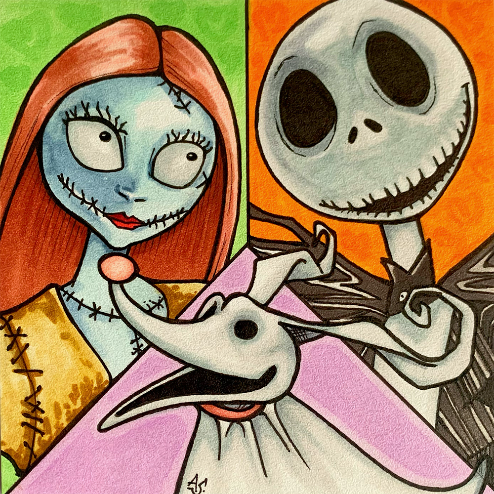 "Happy Ghost Family" by Alex Zhludov