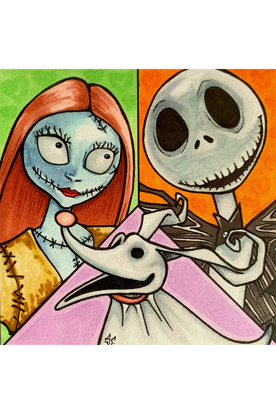 "Happy Ghost Family" by Alex Zhludov
