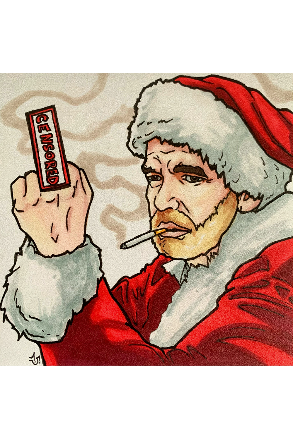 "Santa is Censored" by Alex Zhludov