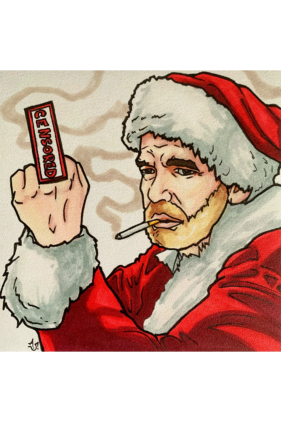 "Santa is Censored" by Alex Zhludov