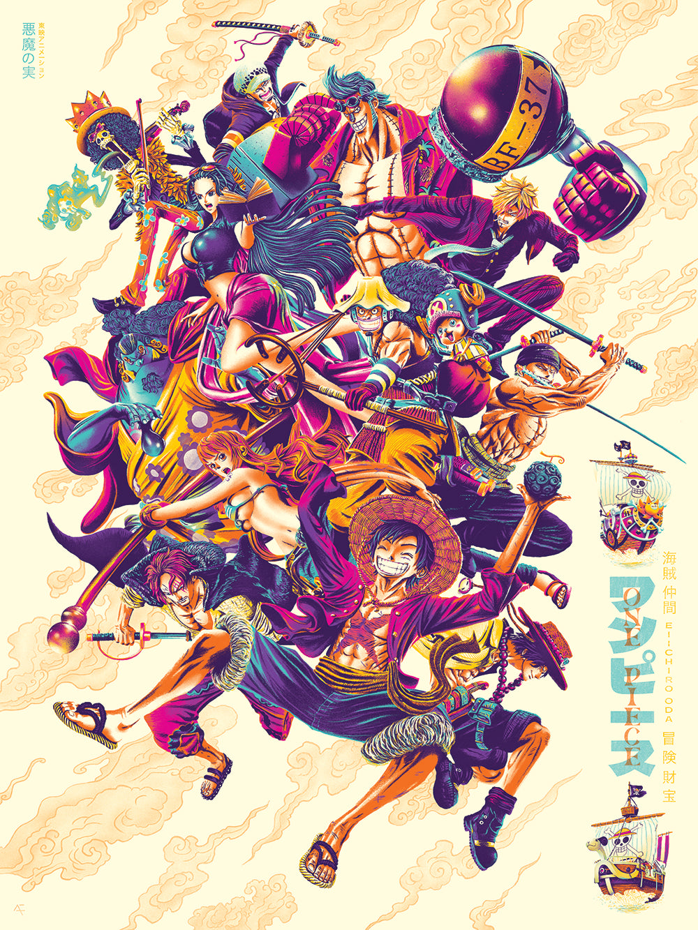 "Straw Hats Attack" by Amaury Filho