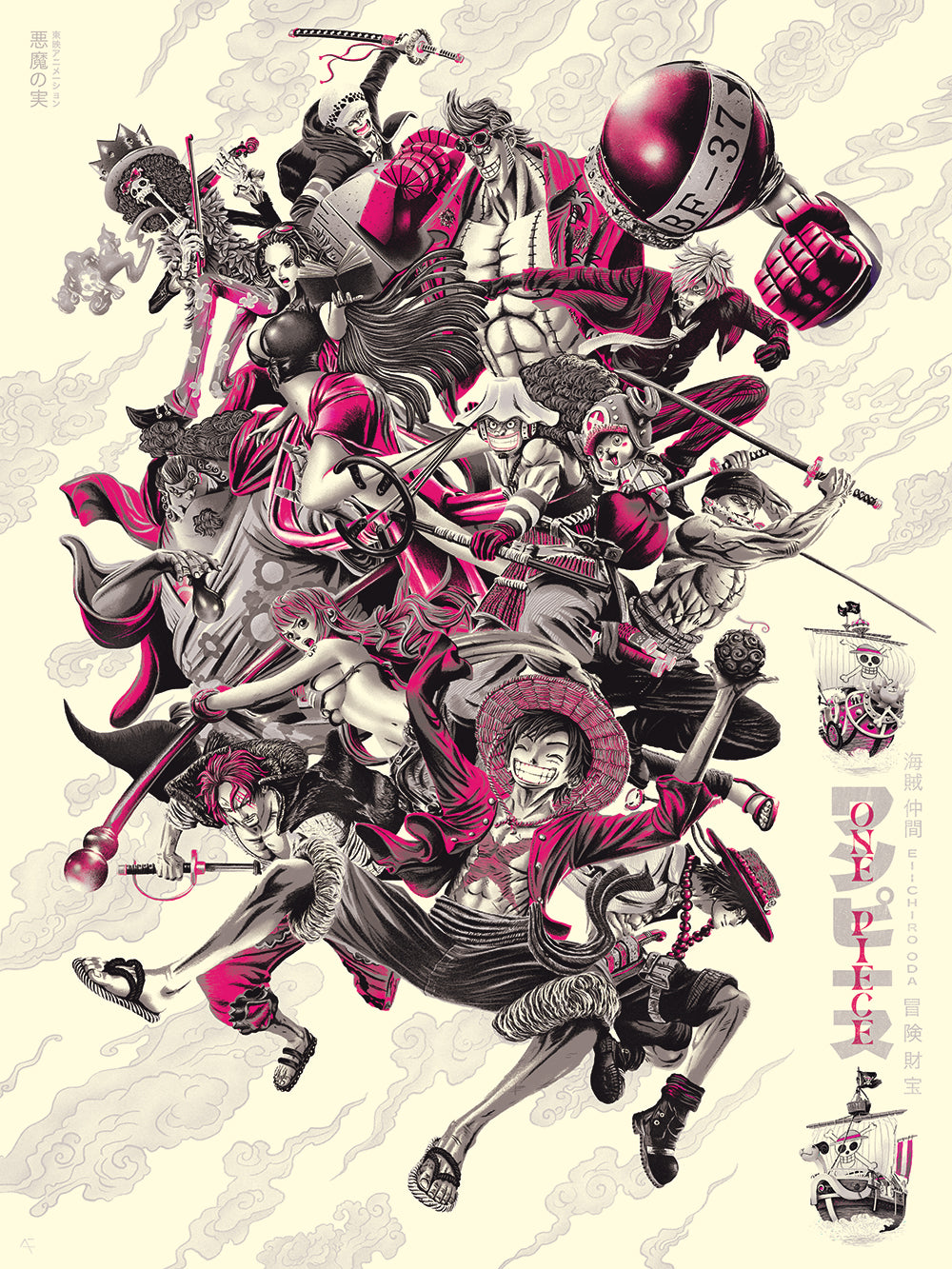 "Straw Hats Attack" by Amaury Filho