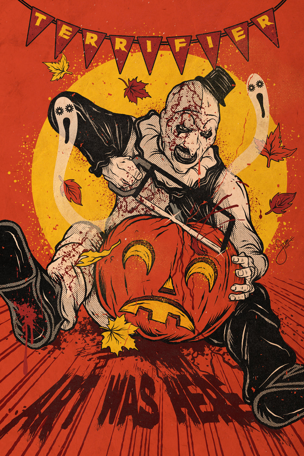 "Season of Art the Clown" by Anderson Green Devil