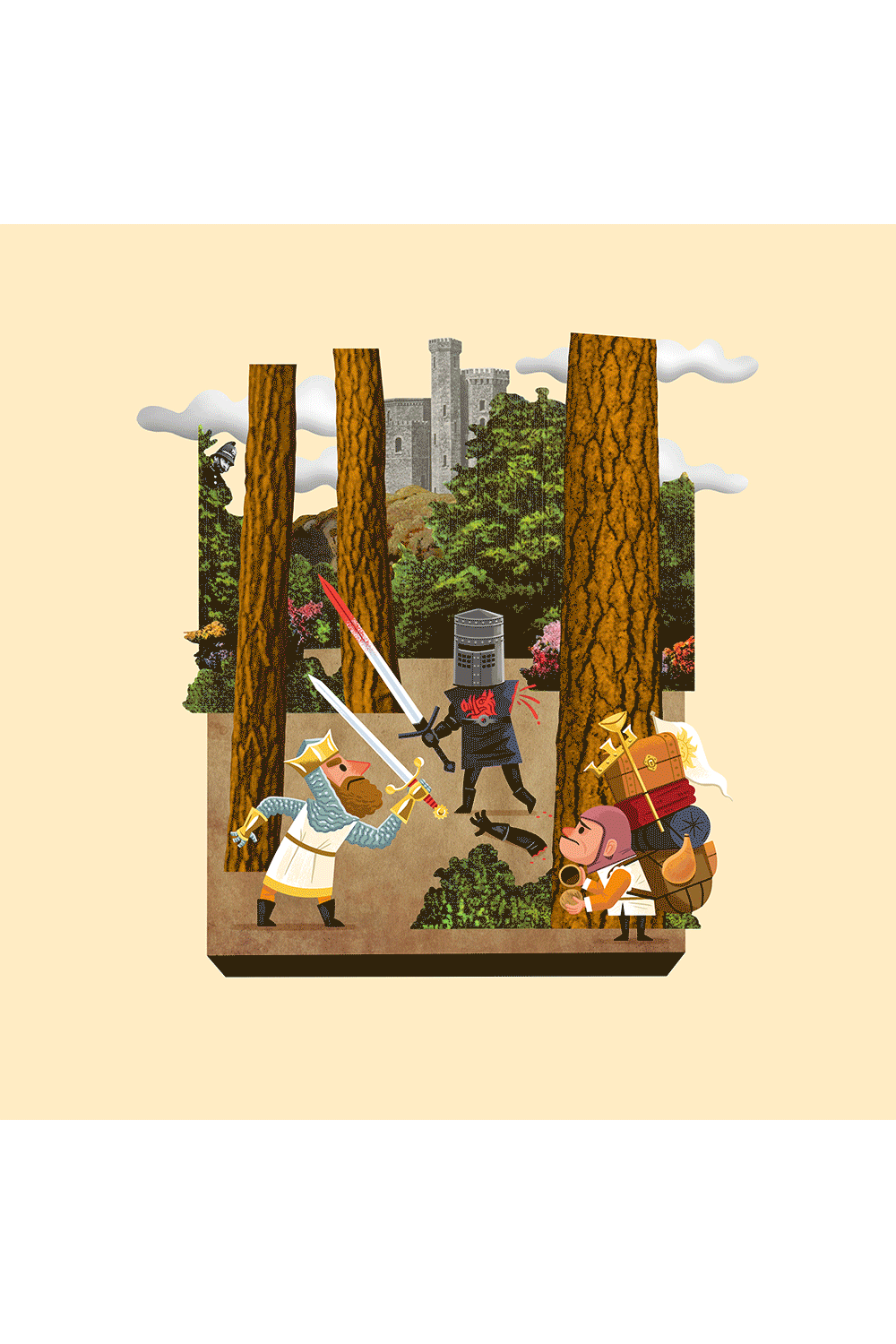 "Teeny Tiny Sword Fight" by Andrew Kolb