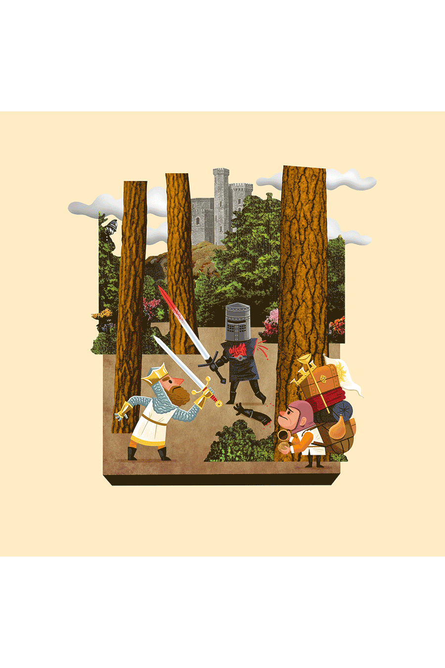 "Teeny Tiny Sword Fight" by Andrew Kolb