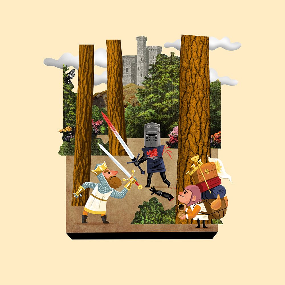 "Teeny Tiny Sword Fight" by Andrew Kolb