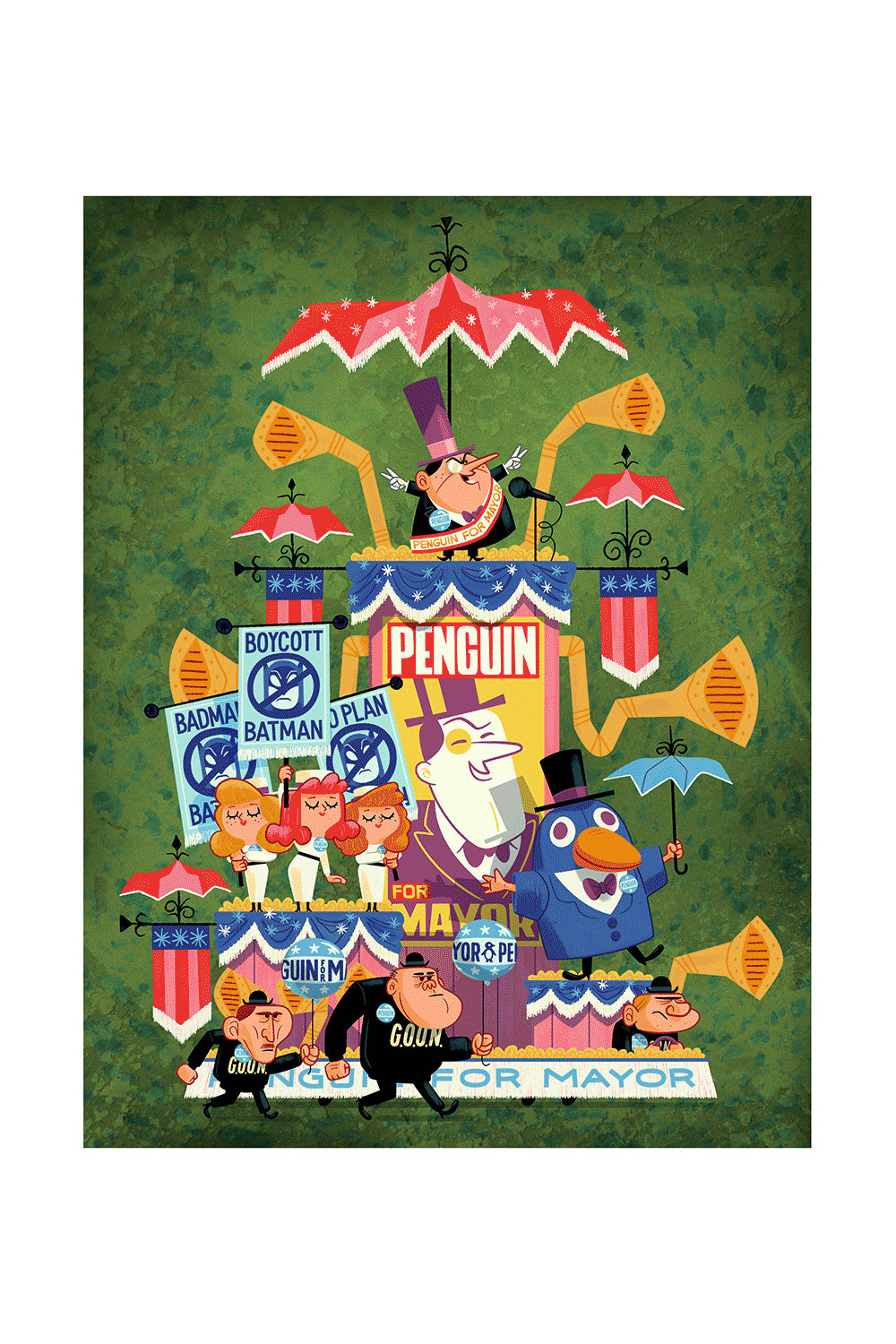 "Vote for Penguin!" by Andrew Kolb