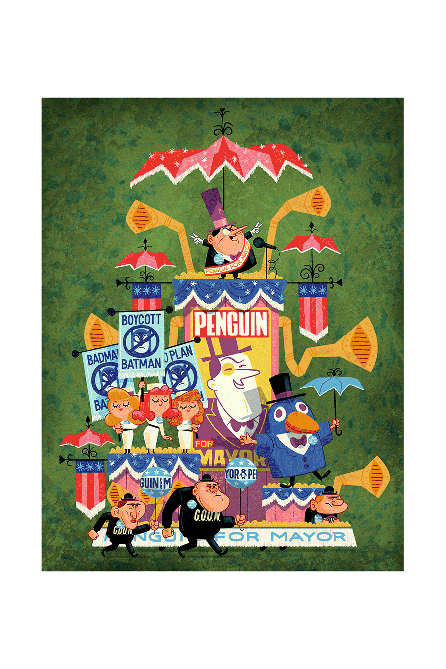 "Vote for Penguin!" by Andrew Kolb