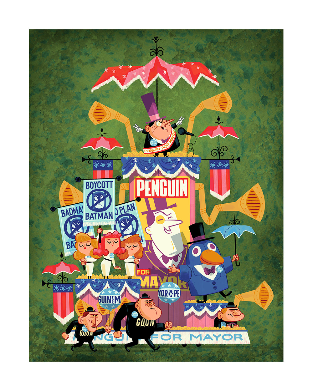 "Vote for Penguin!" by Andrew Kolb