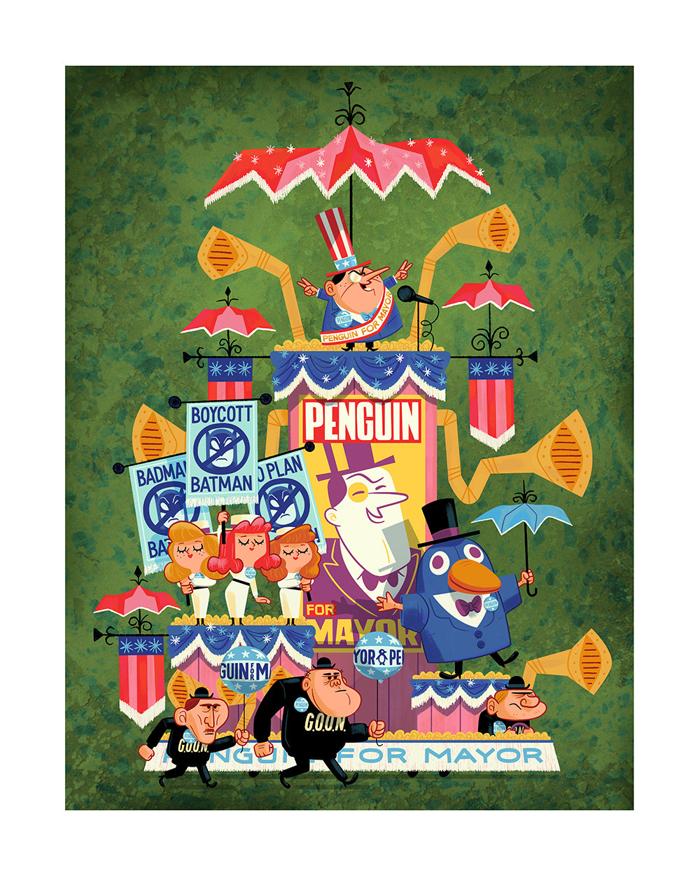 "Vote for Penguin!" by Andrew Kolb