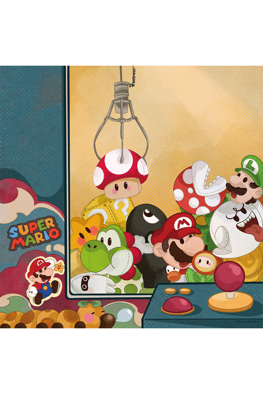 "1-UP" by Anna Ferrara