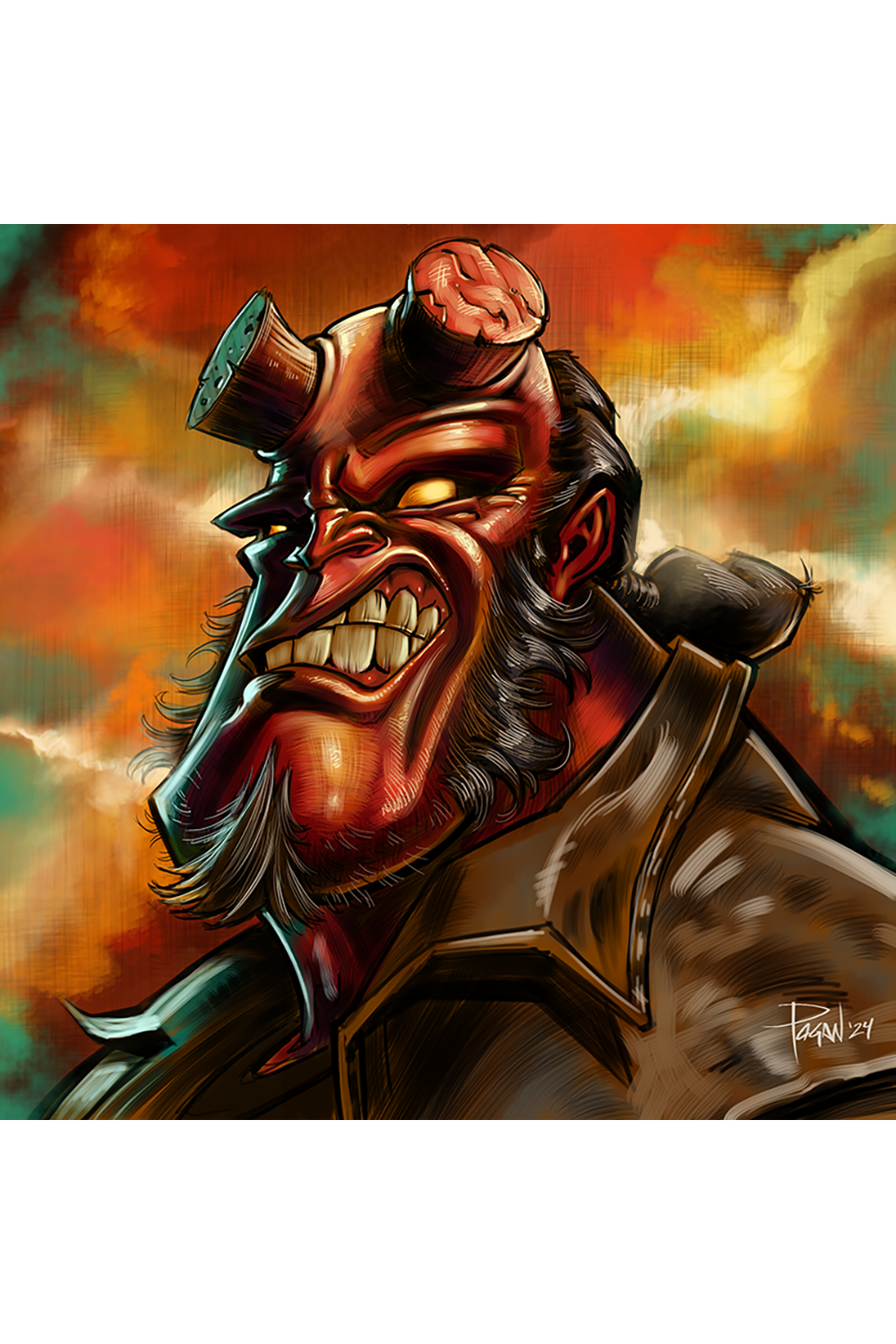 "Big Red" by Augie Pagan