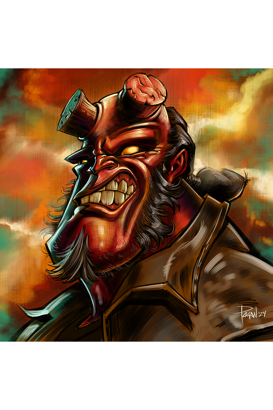 "Big Red" by Augie Pagan