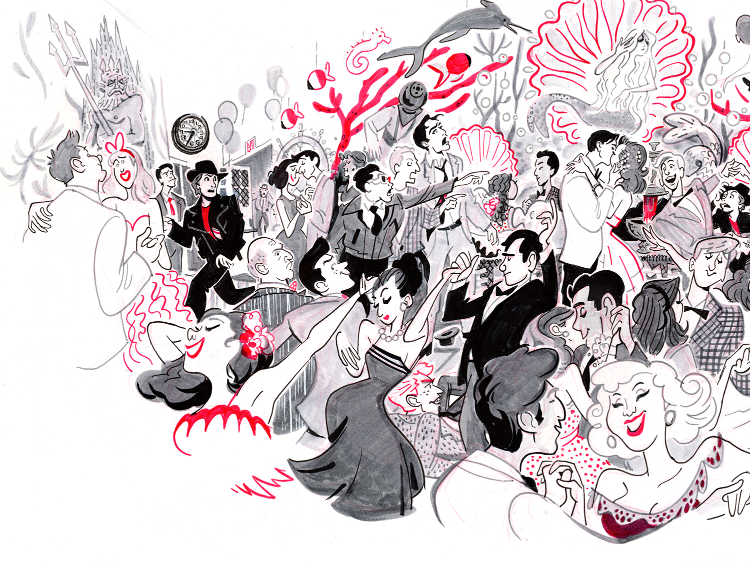 "1955 HVHS 'Enchantment Under the Sea' Dance" by Joey Mason