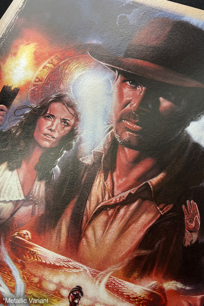 "Indiana Jones" Poster Set by Barret Chapman