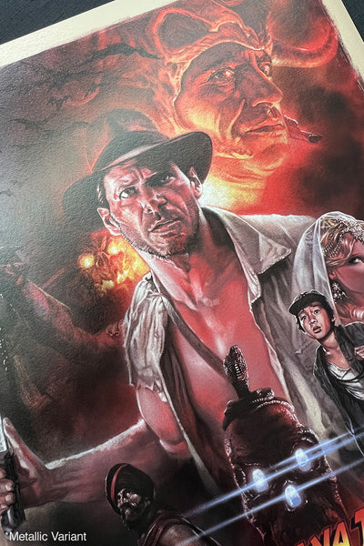"Indiana Jones" Poster Set by Barret Chapman