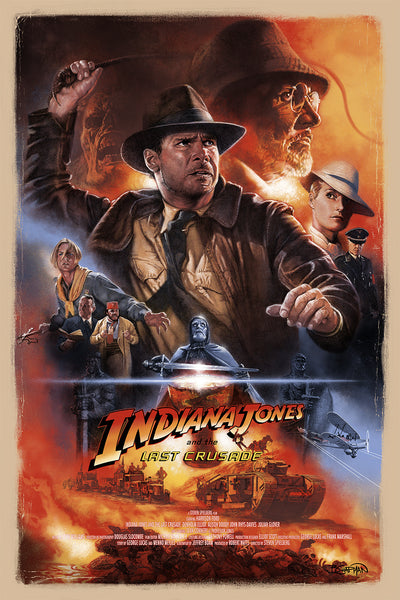 "Indiana Jones" Poster Set by Barret Chapman