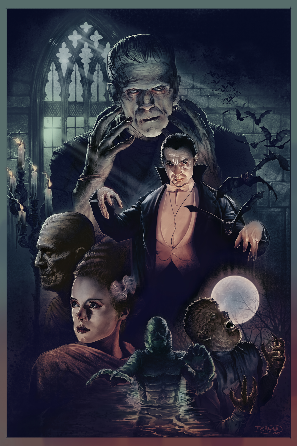 "Monsters" Color Variant by Barret Chapman