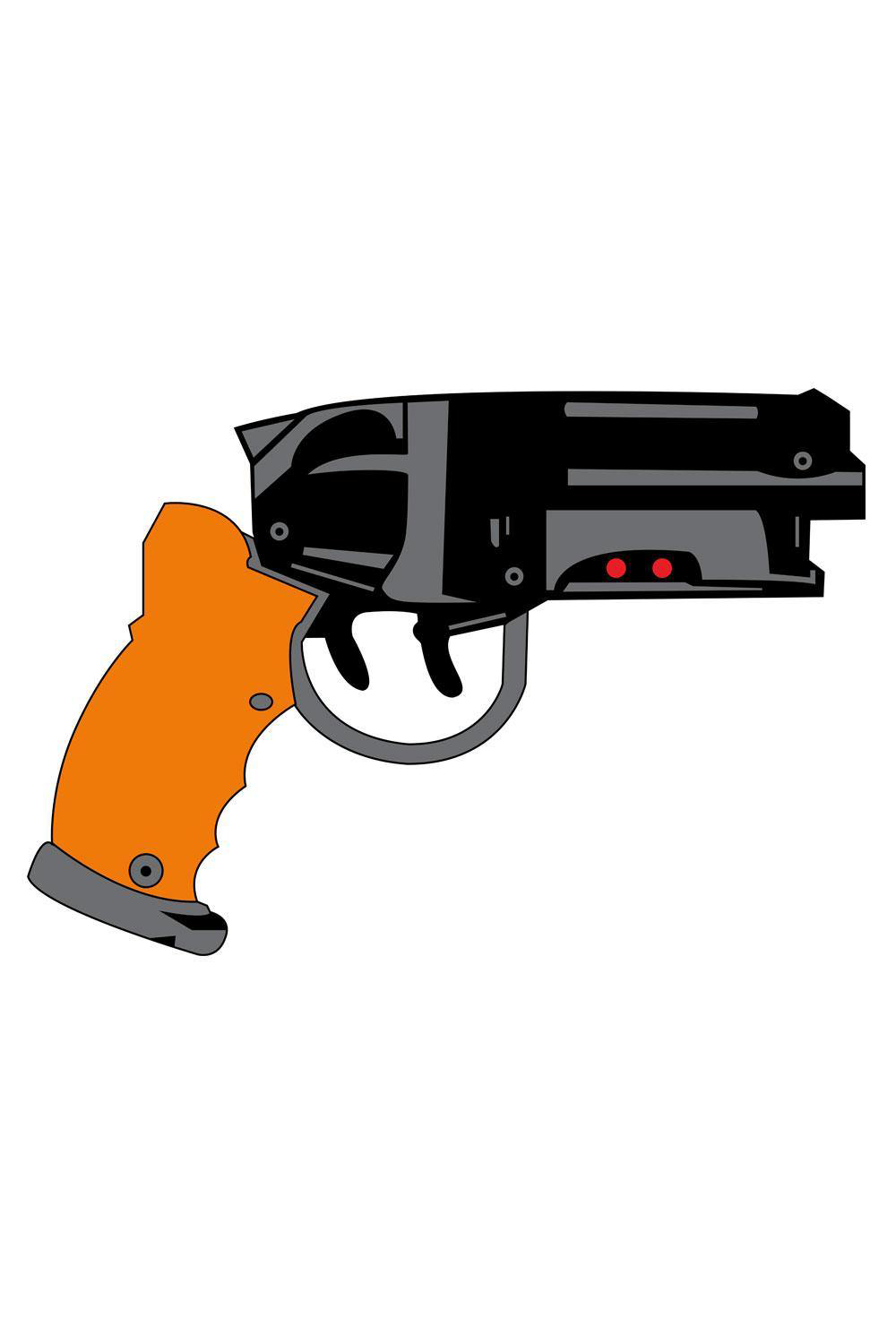 081. "Blade Runner Blaster" Pin by Hellraiser Designs