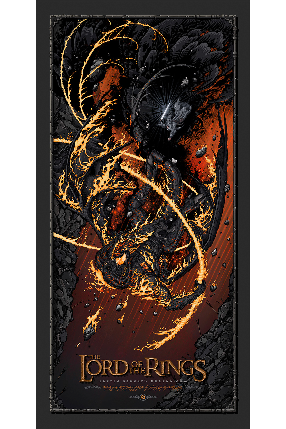 "Battle Beneath Khazad-dum" by Brad Dunlop