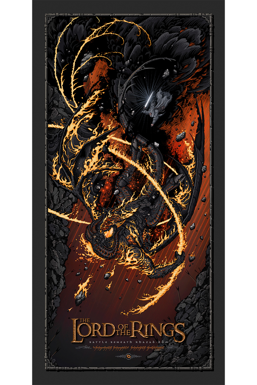 "Battle Beneath Khazad-dum" by Brad Dunlop