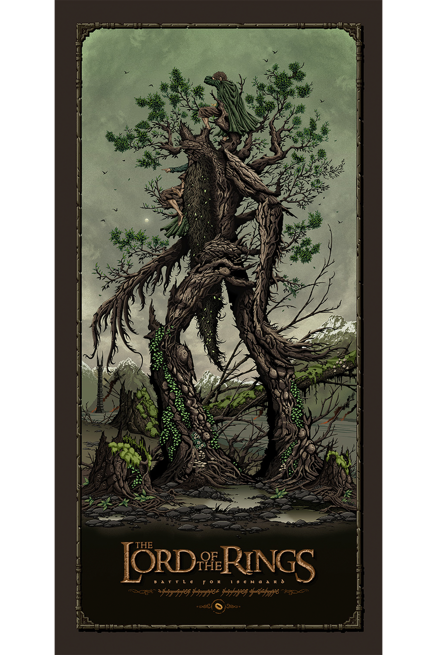 "Battle For Isengard" by Brad Dunlop