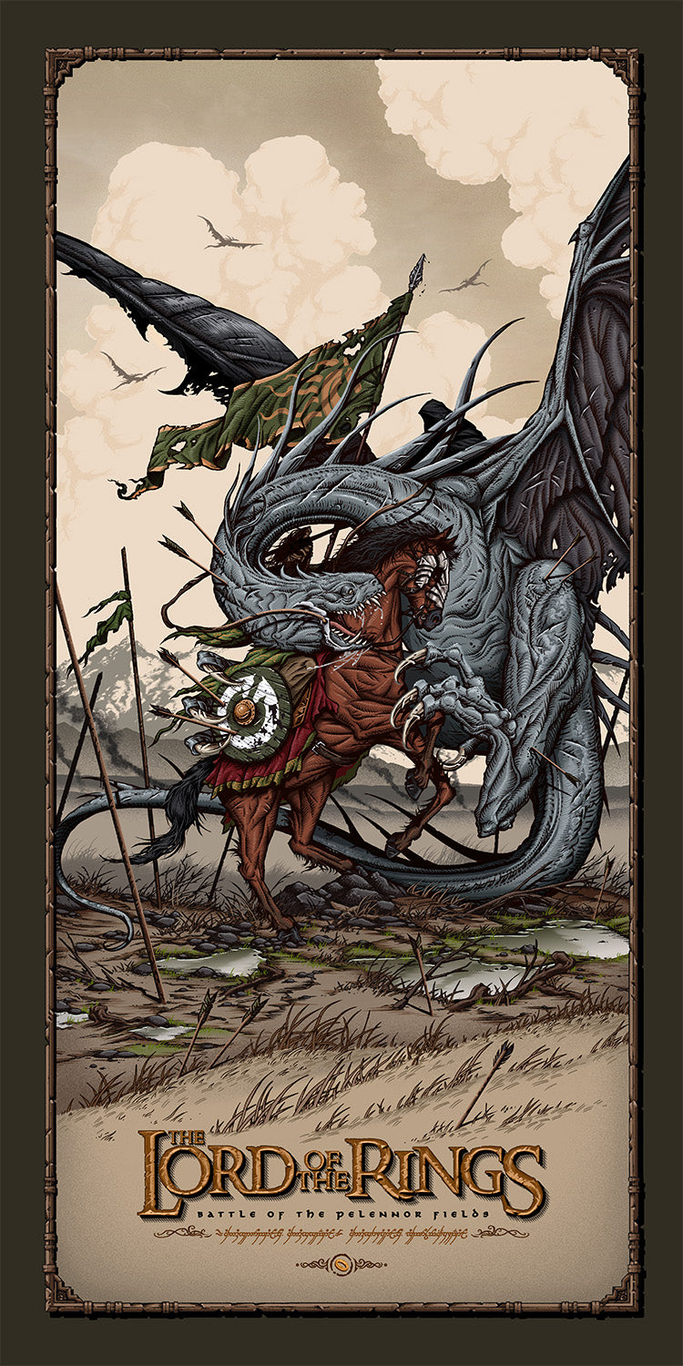 "Battle of the Pelennor Fields" by Brad Dunlop