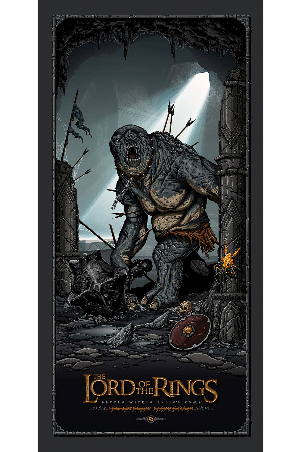 "Battle Within Balin's Tomb" by Brad Dunlop