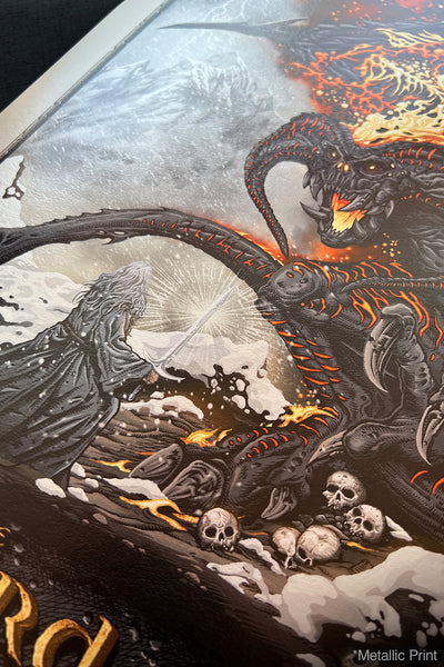 "Duel Atop Zirakzigil" by Brad Dunlop