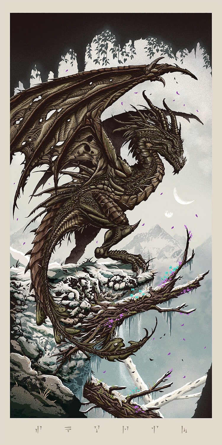 "Elder Scrolls Dragon" by Brad Dunlop