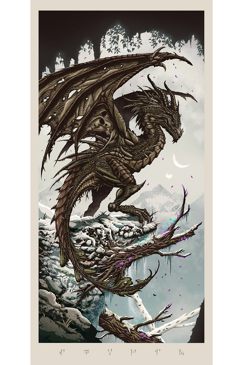 "Elder Scrolls Dragon" by Brad Dunlop
