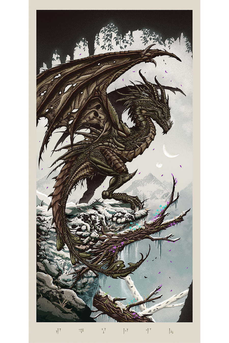 "Elder Scrolls Dragon" by Brad Dunlop
