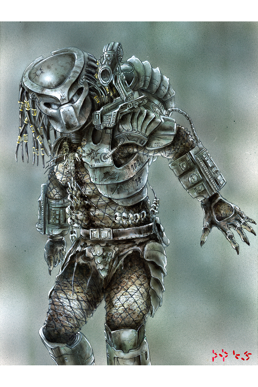 "Jungle Hunter" Original by Brian Hebets