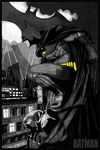 "Night falls in Gotham City" by Carles Ganya