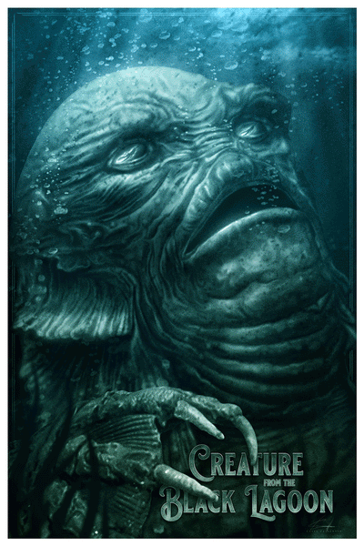 "Creature from the Black Lagoon" by Casey Callender