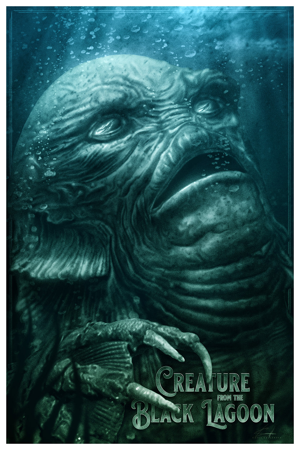 "Creature from the Black Lagoon" by Casey Callender