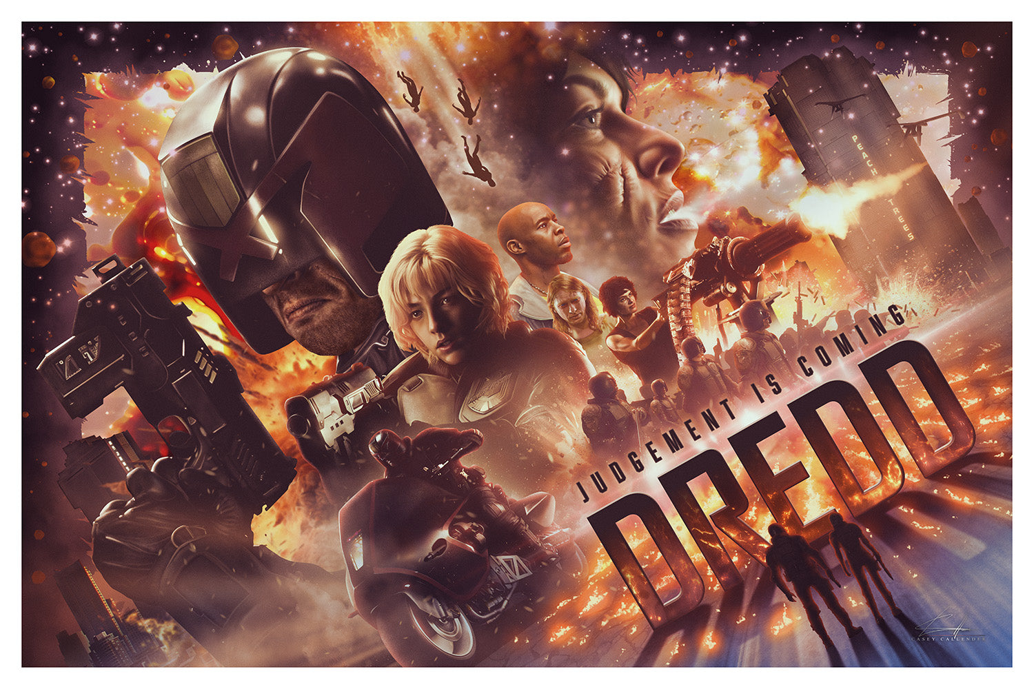 "DREDD" by Casey Callender